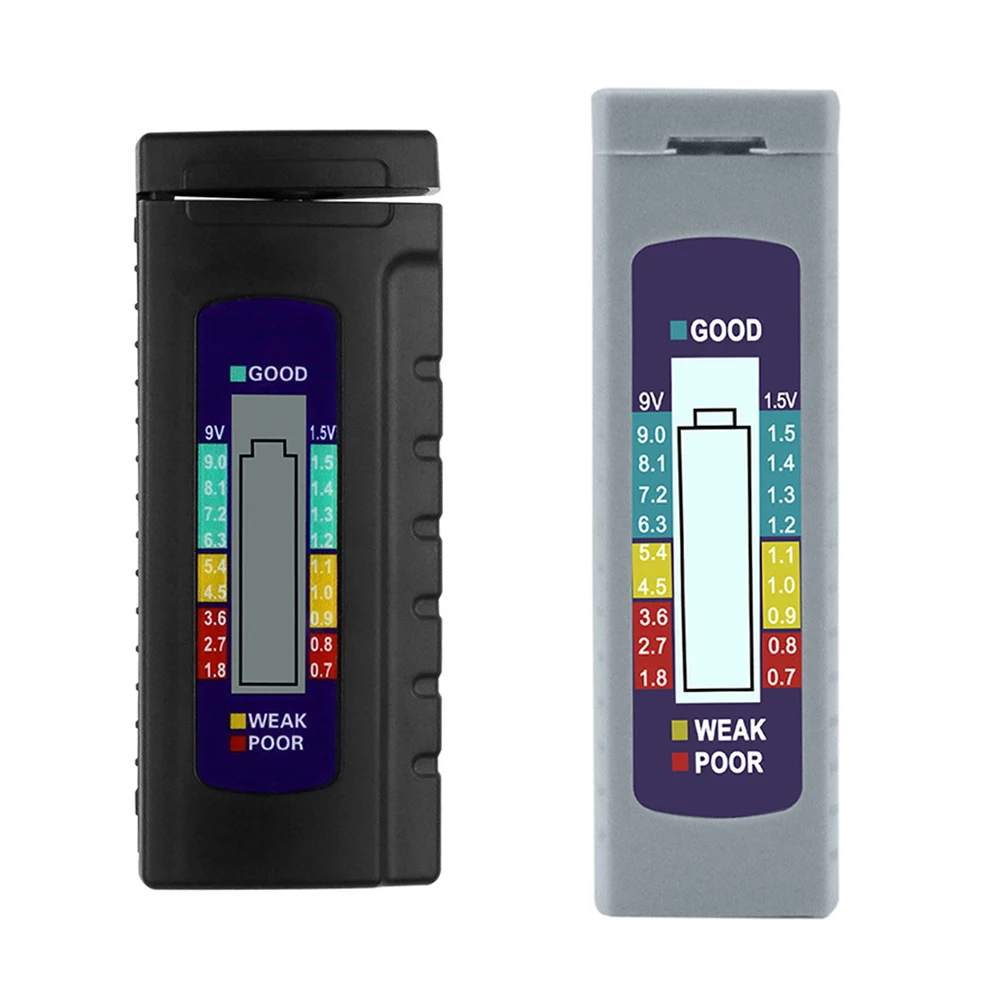 New Universal For AAA AA Button Cell Battery Capacitance Diagnostic Tool Digital Battery Tester LCD Display Battery Tester