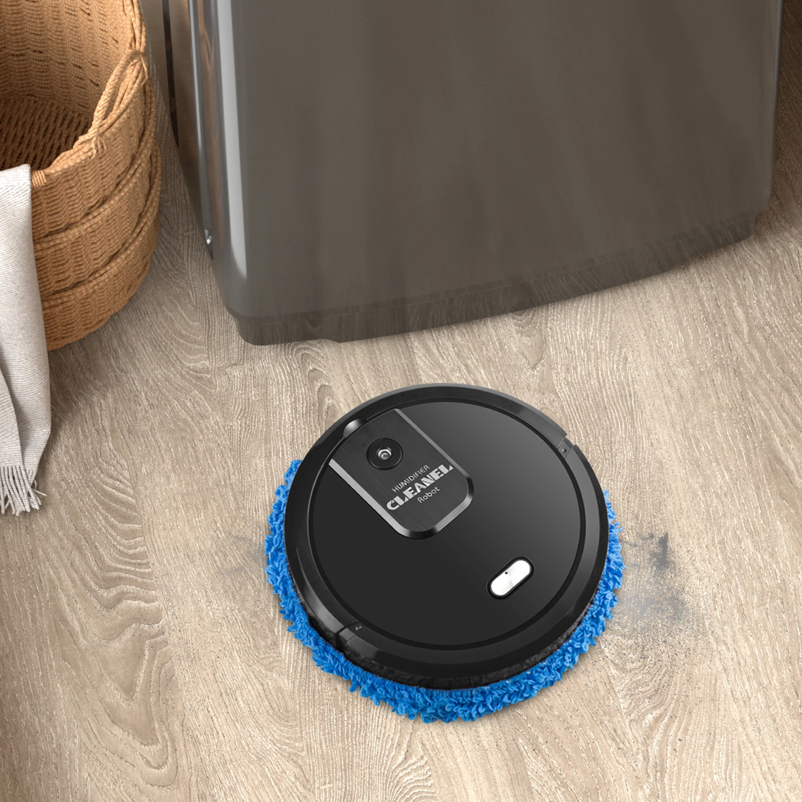 USB 充電式インテリジェントモップマシン自動スプレースマートスイーパーロボット 10000RPM ウェットドライフロアクリーナー硬質タイル用