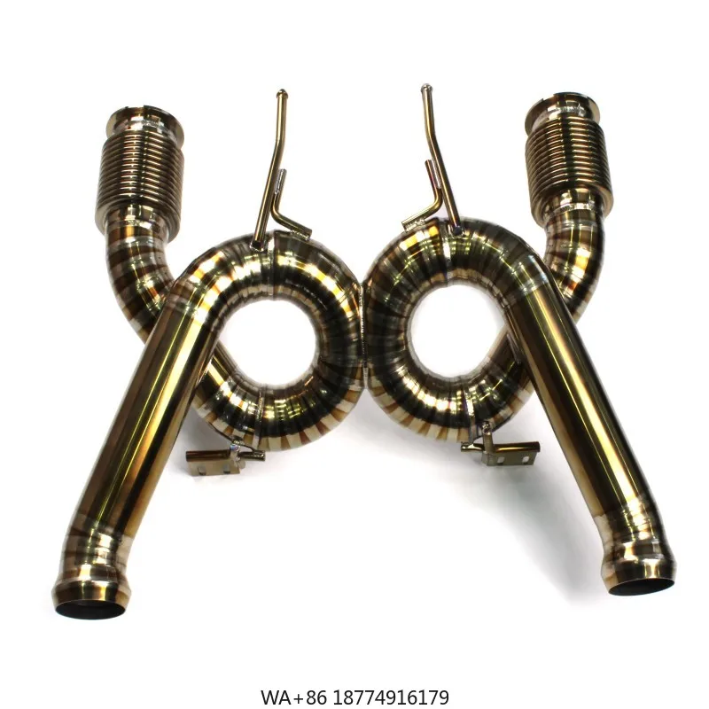 

Customized Auto Parts Titanium Alloy Exhaust Catback for 720s Model