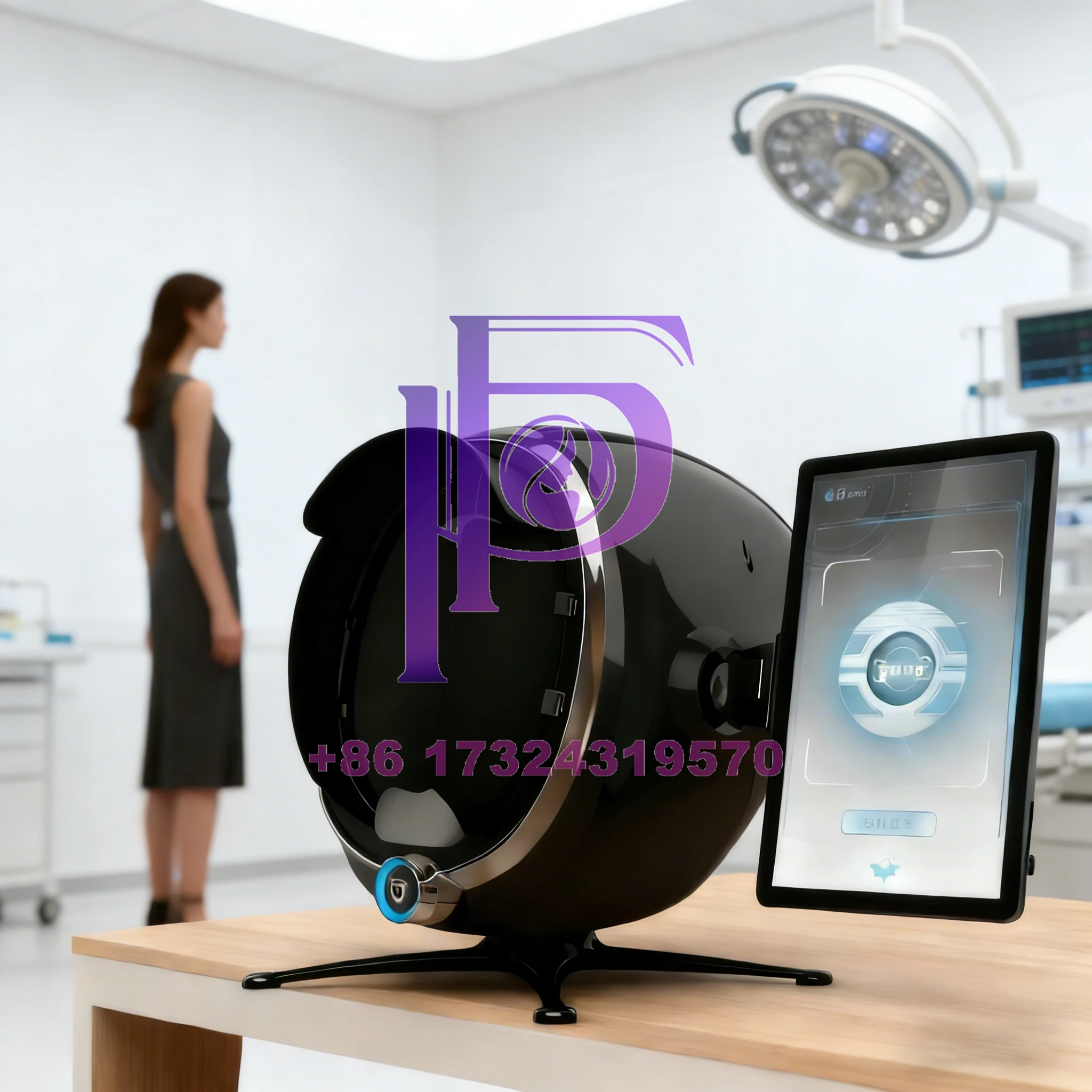 Analizator skóry twarzy 3D AI, wykrywanie problemów skóry, diagnostyka, analiza profesjonalna 8 spektrów, sprzęt do salonów kosmetycznych, CE