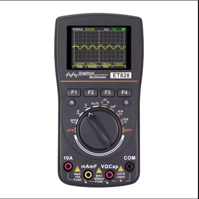 

ET828 2 in 1 DC 1000V Digital Oscilloscope Multimeter