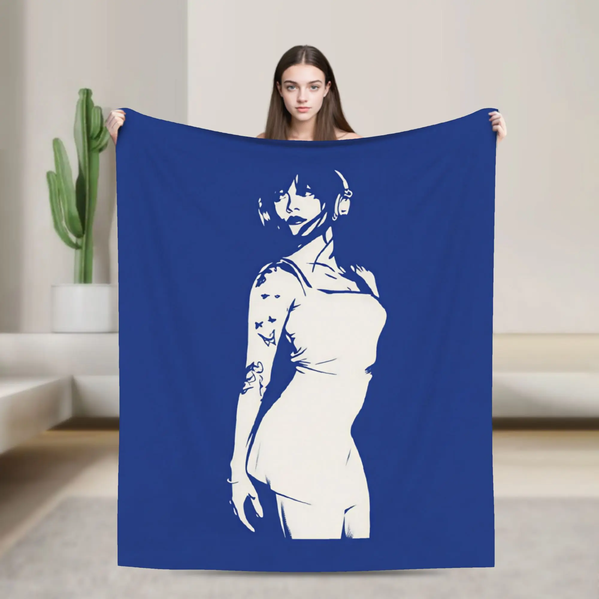 Aitanas Music Singer Blanket Quality Super Warm  Throw Blanket Spring Kids Adult Home Decor Funny Bedspread