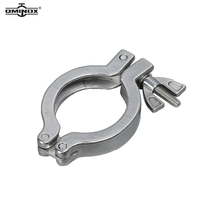 KF16/25/40/50 wing nut clamp set KF NW flanges clamps SS304 vacuum Clamp NW aluminum Clamp with SS304 center ring and FKM O Ring