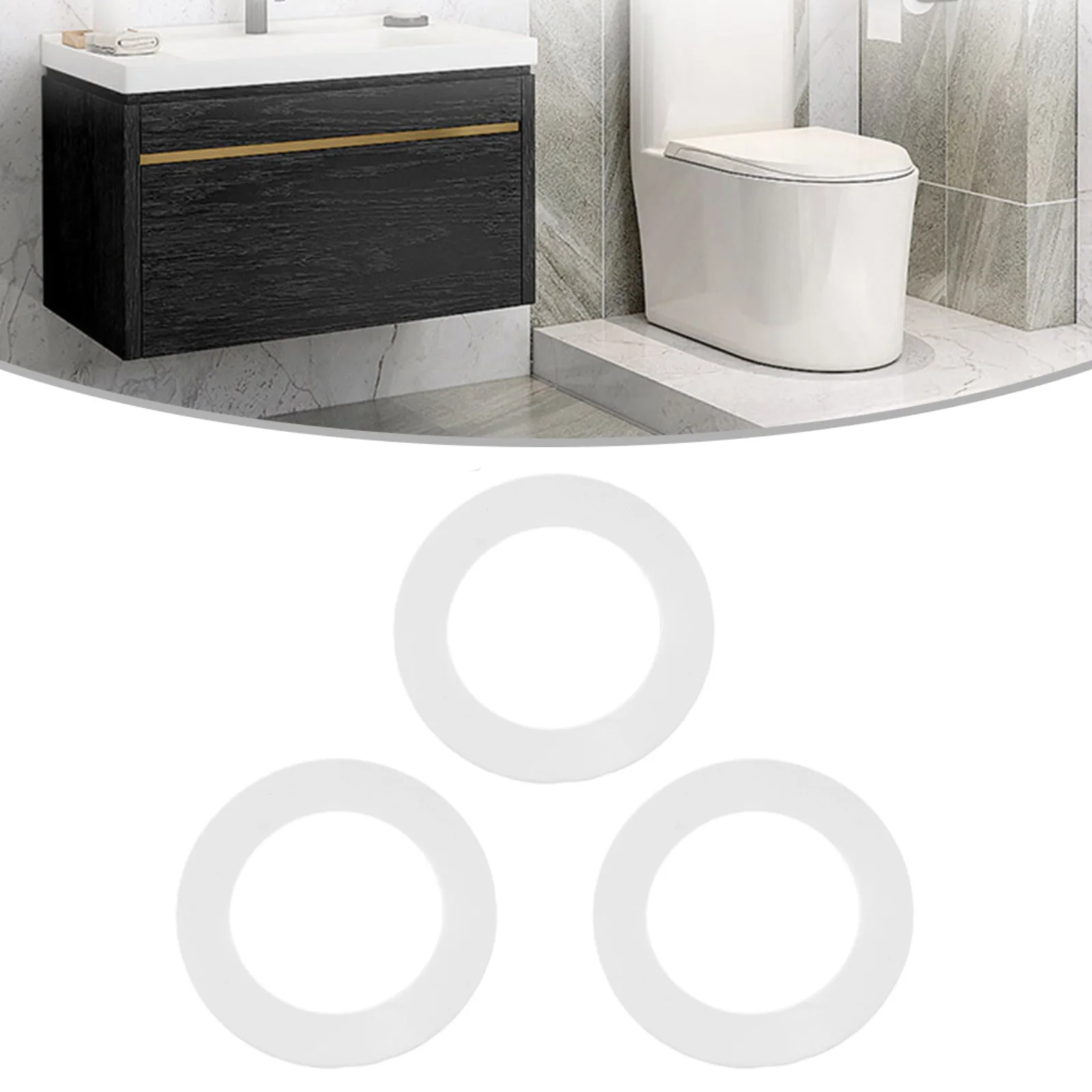 Rubber Washer Seal for For Viva SKY095 and For Skylo Flush Valves Restore Optimal Performance Minimize Water Wastage