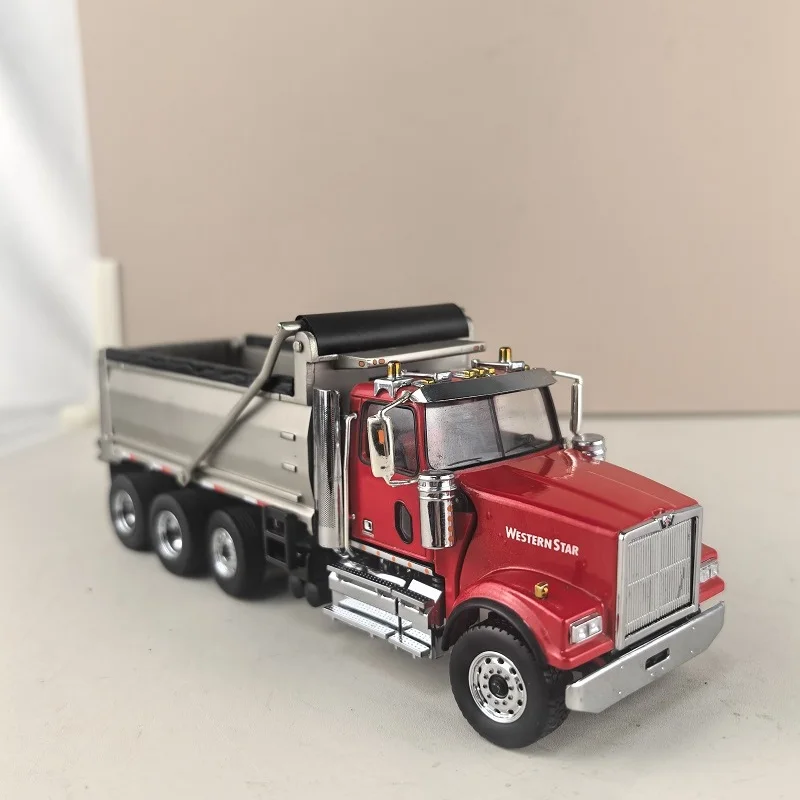 Moulé sous pression 1:50 échelle DM American Western Star 4900 SF Tandem camion 71067 modèle de voiture jouet à collectionner cadeau Souvenir affichage ornement