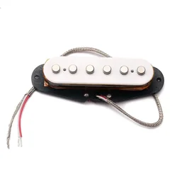 Hand wound pickups fit Fender stratocaster. Hot Custom ALNICO for 5 strat pickups.