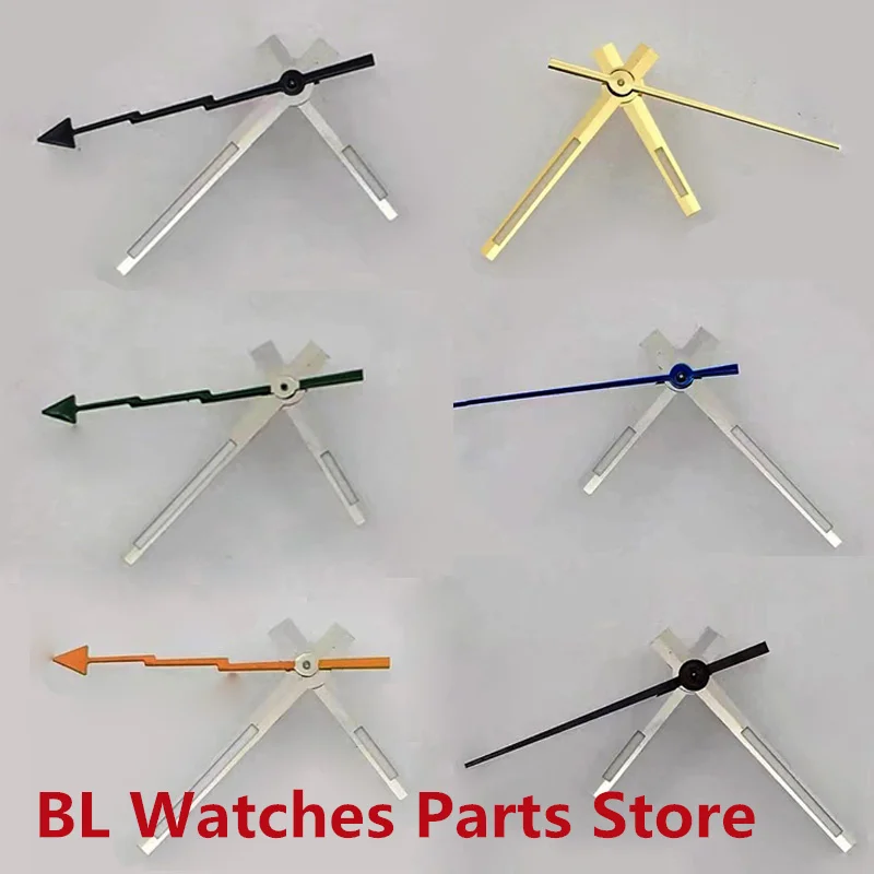 BL Watches Hands Jewel Black Silver Gold Blue  Fit NH 34 NH35 NH36 NH38 Movement Green Luminous