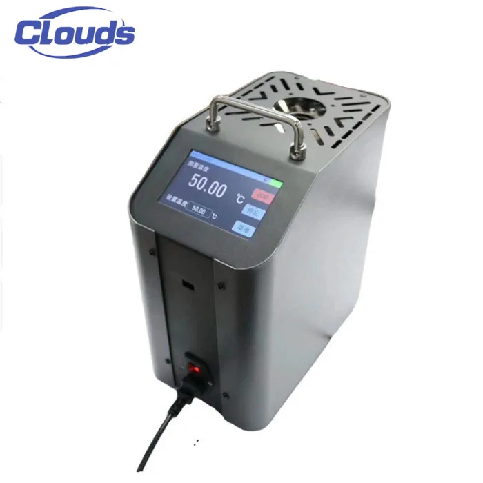 Clouds Manufacturer's direct operated dry body temperature calibrator