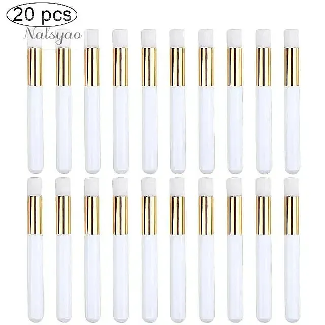 5/10/20pcs Nose Blackhead Remover Pore Cleansing Brush Eyelash Shampoo Brush for Lash Extensions Makeup