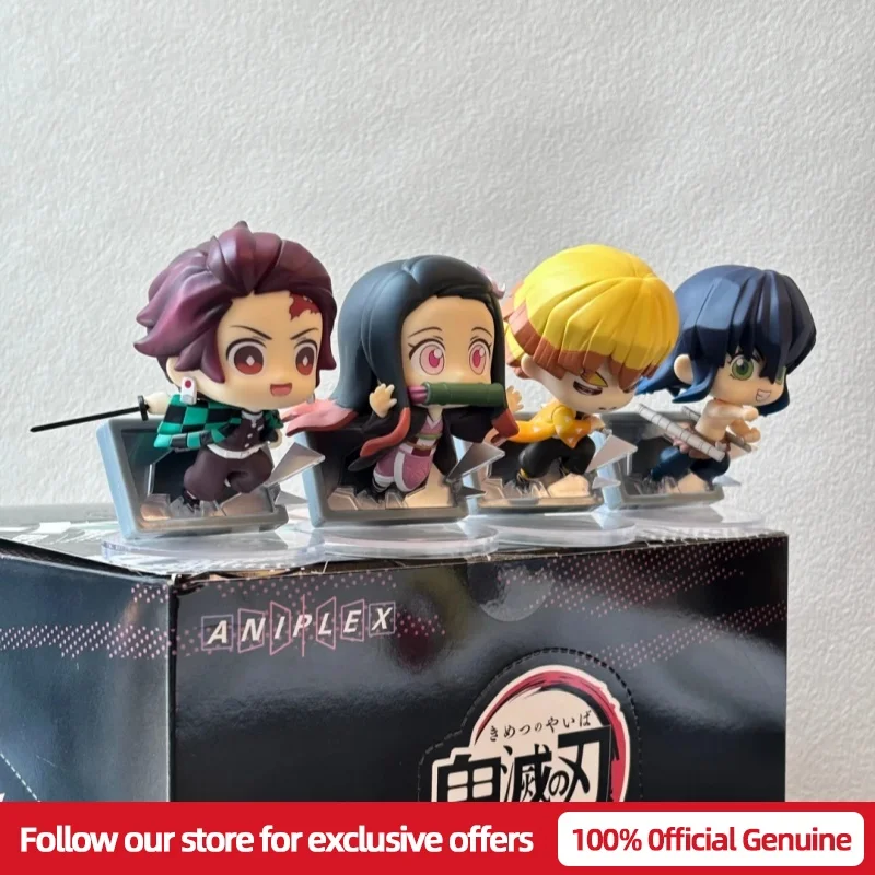 Neue Offiziell Lizenzierte Demon Slayer Dimension Break Vol.1 Chibi Blind Box, Anime Desktop-Sammlerstück Geschenk