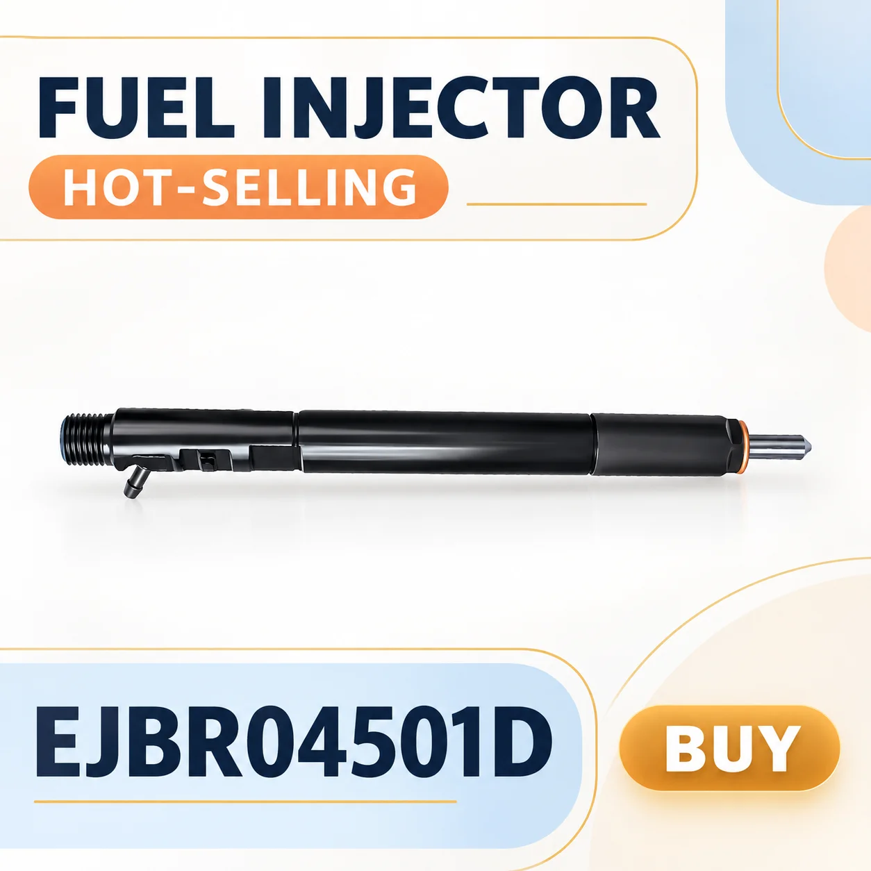EJBR04501D Diesel Injector With L244PBD L244PRD Nozzle Compatibility,Euro 3 Injection Repair Replacement Component Kit.LI2130