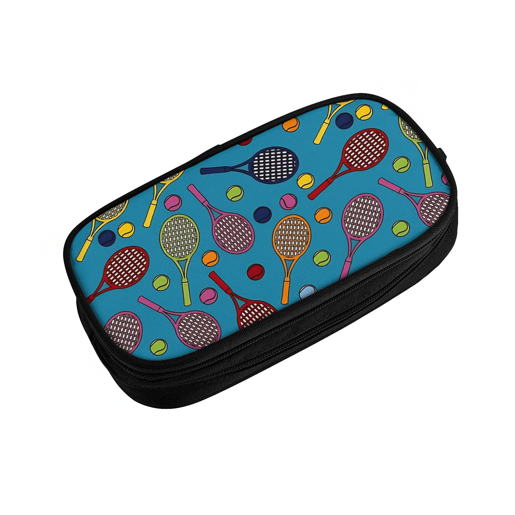 1 piece Stylish sport tennis Pencil Case Student Pen Bag Fitness School Stationery Bag