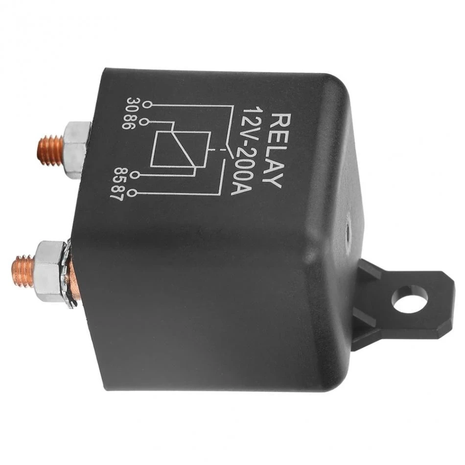 High Current Car Truck Motor Automotive Relay 60V/48V/36V/24V/12V 200A/100A Starting Type Automotive Modular Relay