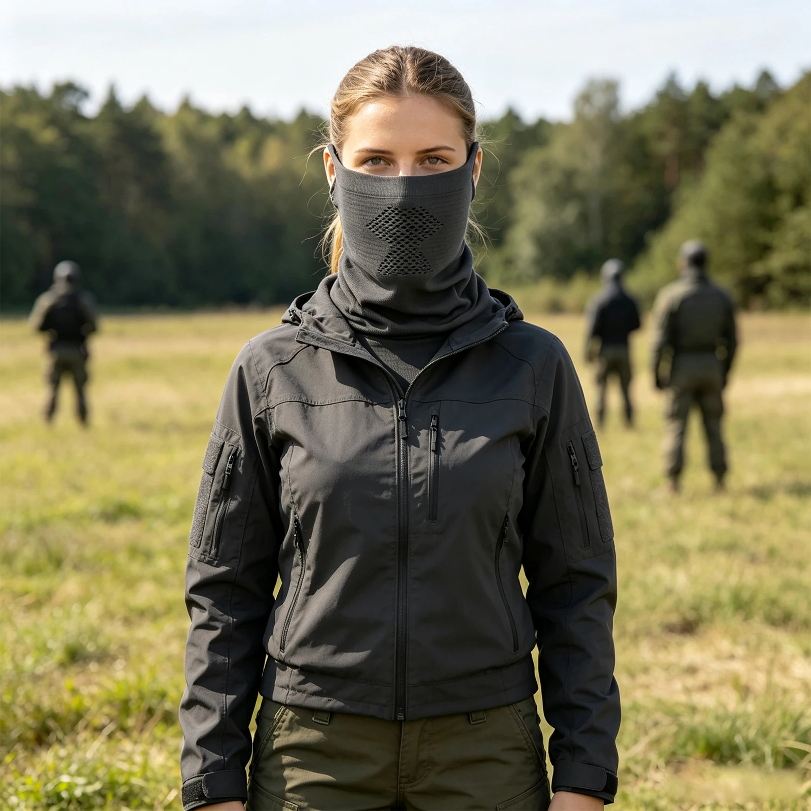 Tacticals Venoms Protective Face Mask Breathable Airsoft Face Masks Elastic Tacticals Halt Face Masks for Huntings Sport Cycling