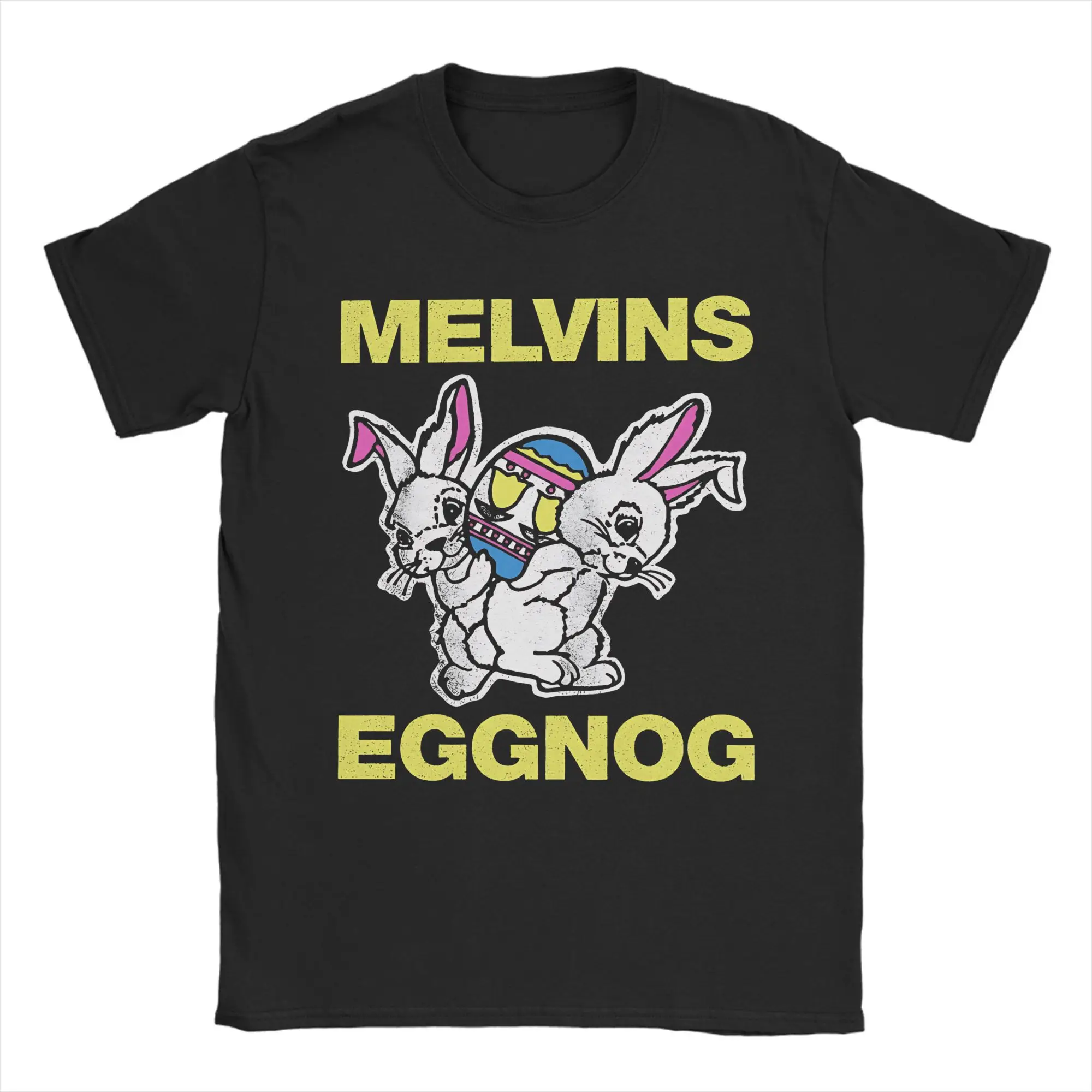 

Novelty Band Melvins T-Shirt Men Crewneck 100% Cotton T Shirts Short Sleeve Tee Shirt Gift Idea Clothes