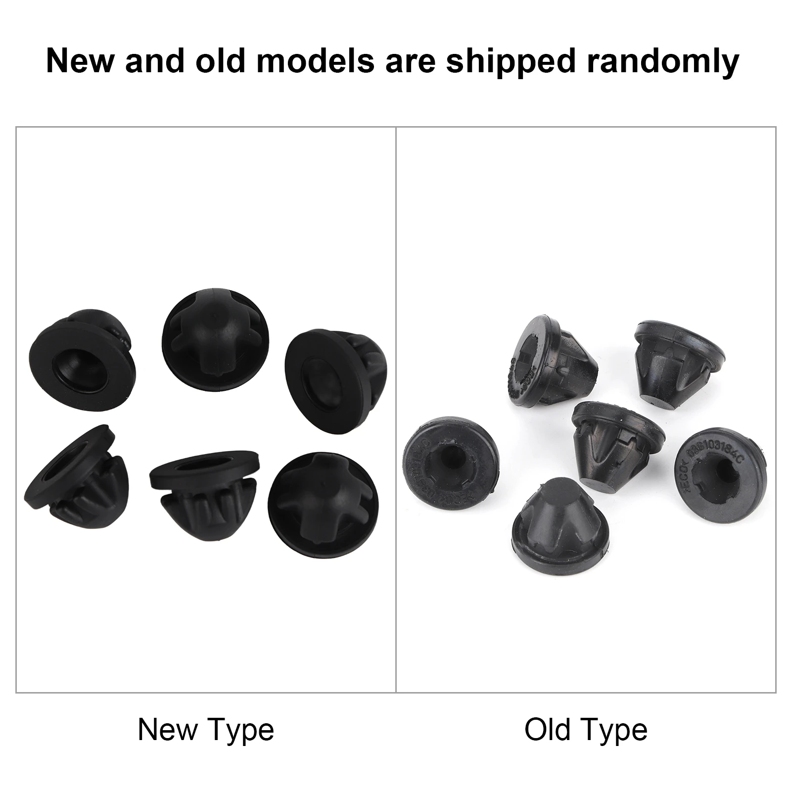 6pcs Engine Cover Grommet Rubber Trim 03G103184C Fits for PD100 PD140 PD170 Engine Cover Grommet Engine Cover Trim Engine Cover