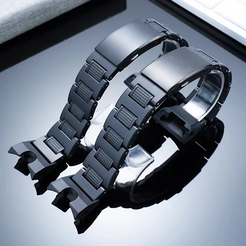 

Modified Lightweight plastic-steel WatchBand for Casio GWR-B1000 Modified Waterproof Plastic Steel Strap Men's Strap Watch Acces