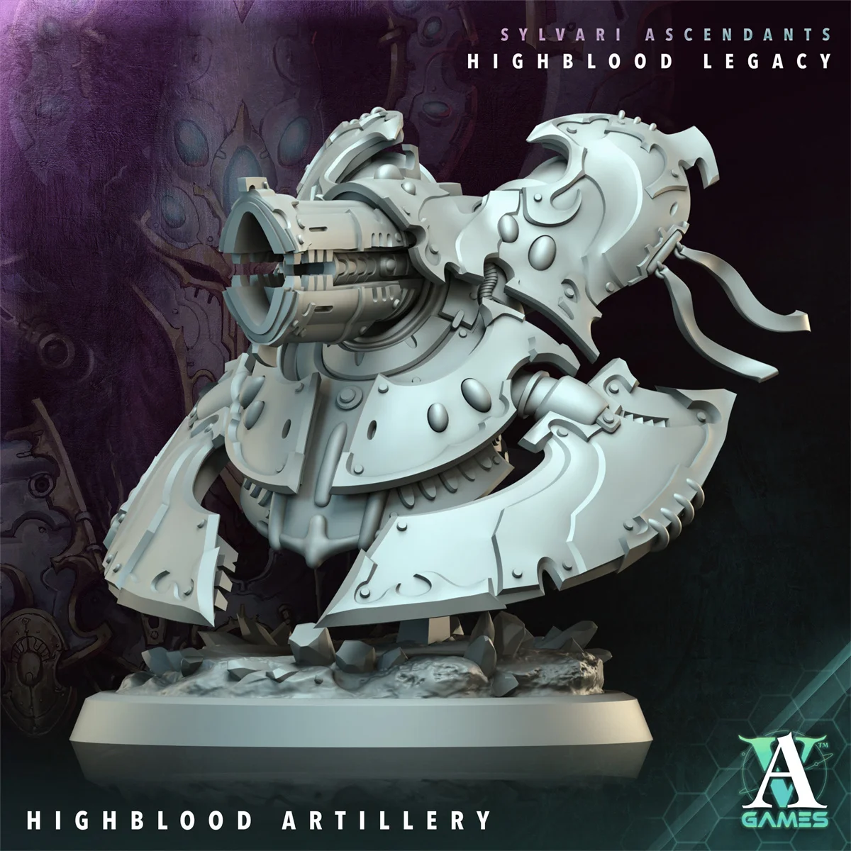 Dnd Miniaturen Figuren [eldar] Luftschiff Seele Mech Starga zer Infanterie Brettspiel Modell 3D-Druck