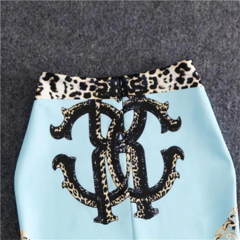 Gonna longuette estiva oversize per le donne Lavoro Stampa rosa Elastico in vita Gonne da ufficio vintage all'anca sexy con gonne divise Para Mujeres