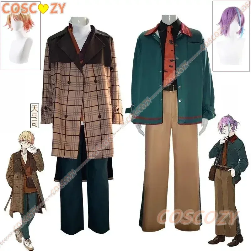2025 yiyi jogo pjsk kamishiro rui tenma tsukasa traje projeto sekai colorido palco cosplay terno festa halloween