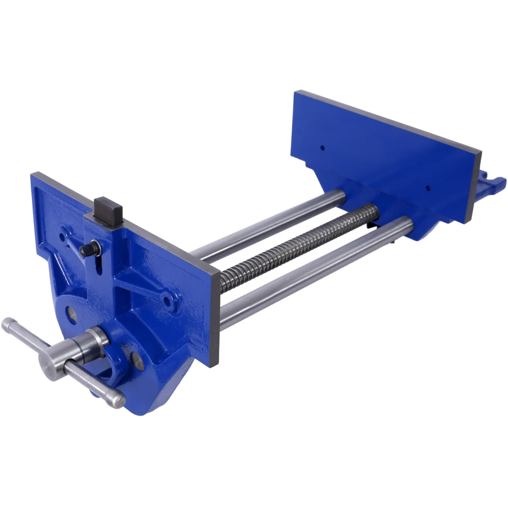 

Rapid Action Woodworking Vise Quick Release Lever for Quick Adjustments 10.5 Inch Jaw Width Made with Heavy-Duty Cast Iron ,Blue