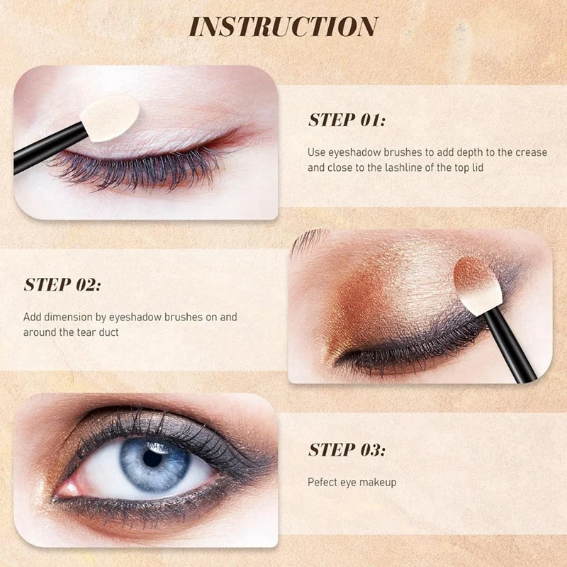 Top-500 Pcs Eyeshadow Applicators Disposable Eye Makeup Applicators Eye Makeup Brushes Eyeshadow Double Sided Applicators