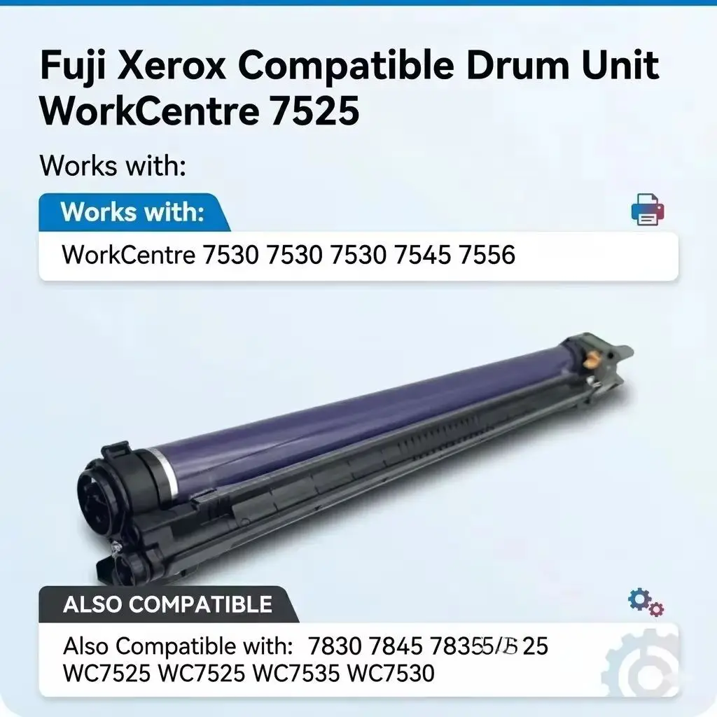 Drum Unit for Fuji Xerox WorkCentre 7525 7530 7535 7545 7556 7830 7835 7845 7855 WC7525 WC7535 WC7530
