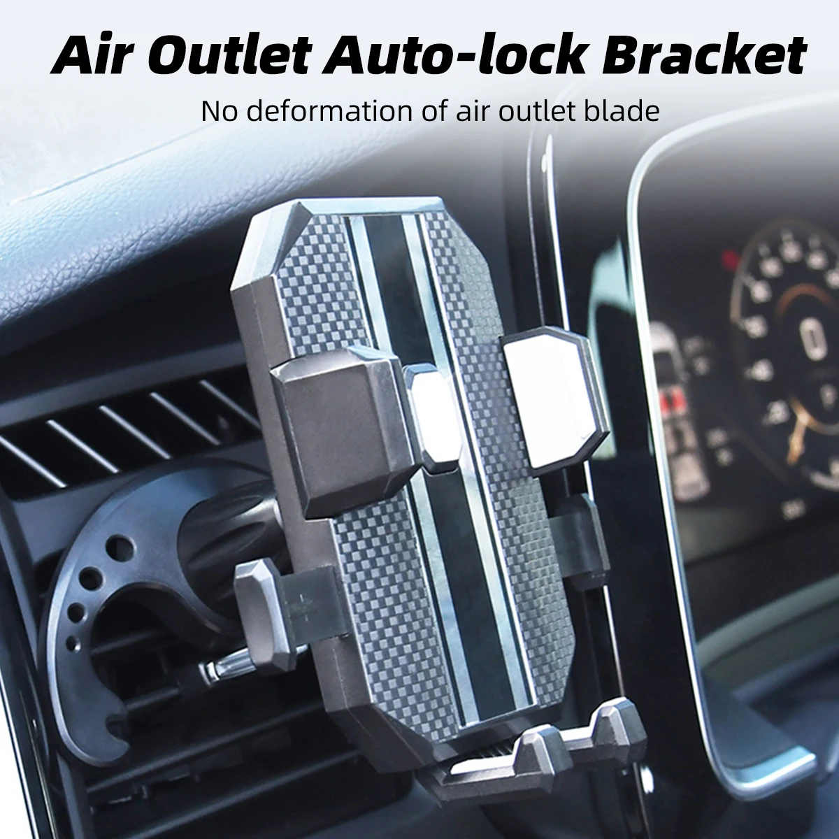 Universal Gravity Car Phone Holder Air Vent Universal Stand For Mobile Phone in Car Mount Support For iPhone14Pro Xiaomi Samsung