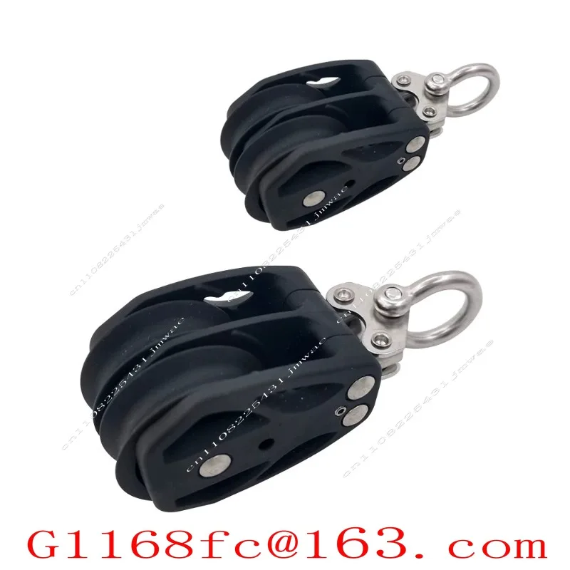 35/50mm Wheel Diameter 8/10mm Wire Diameter Double Wheel/Rotating Yacht Sailing Pilates Bearing Pulley