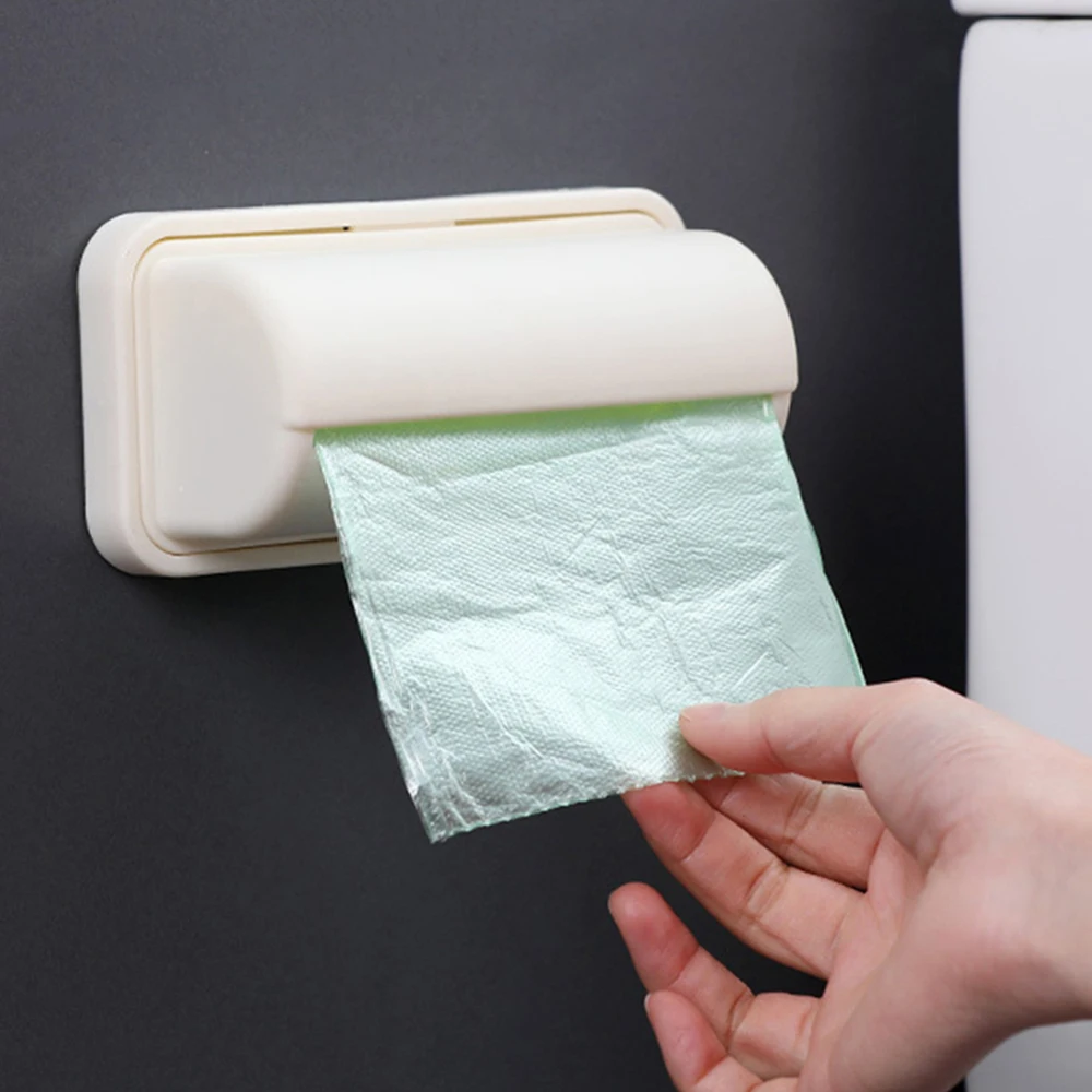 Storage Manager Durable Convenient Covered Easy To Use Grey Kitchen Organization Creative Hanging Garbage Bag Organizer Storage