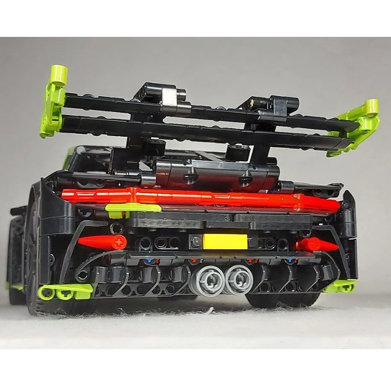 Moc Building Block modulare GT3 RS Champion Speed Cars Tecnologia modello Assemblaggio di mattoni Super Sports Car Toy Construction Holiday