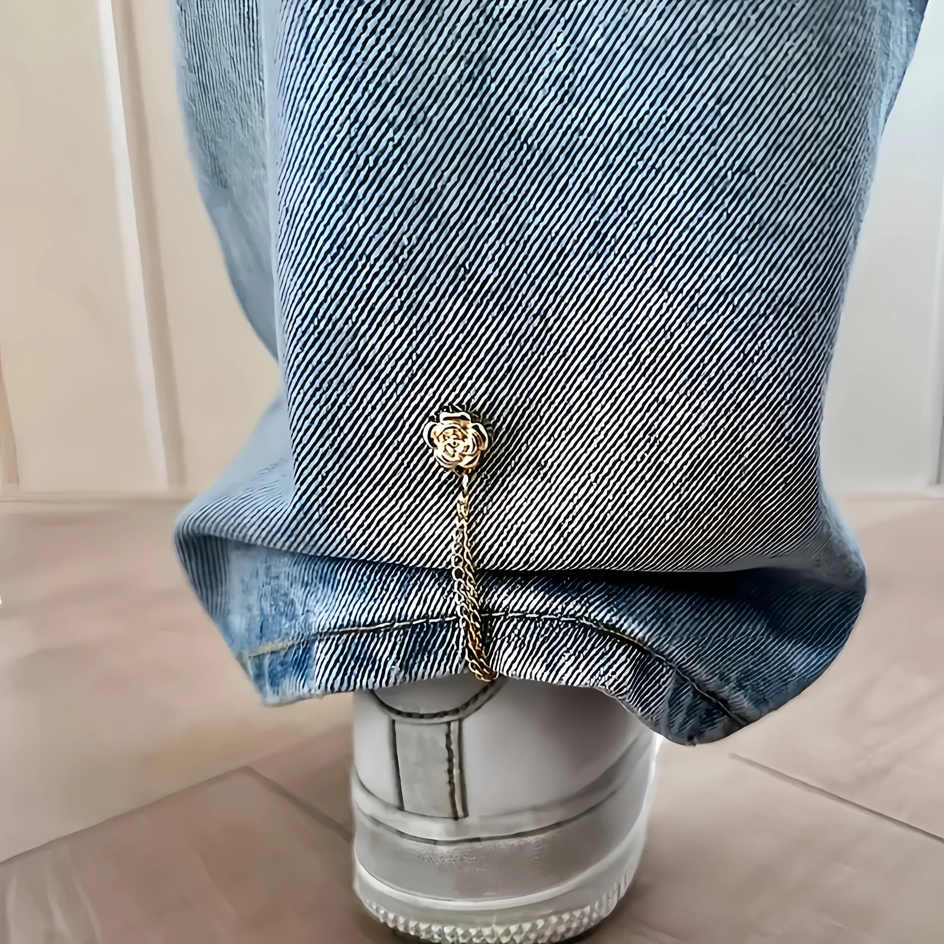 4/6Pcs Magnetic Chain Buckle - Adjustable Clothing Entrapment Magnetic Closure, Suitable for Pants, Dresses, Jackets - Clothing