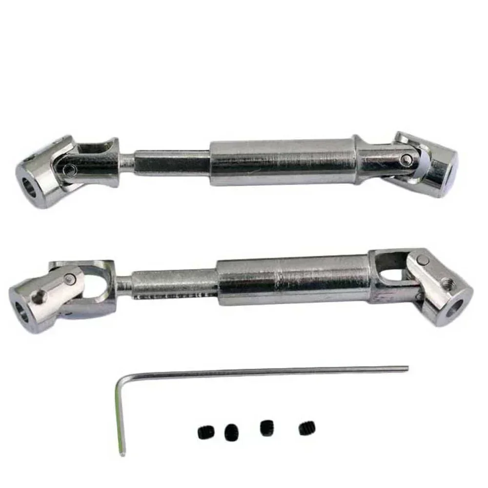 2 szt. Metalowe wały napędowe CVD do XiaoMi Jimny 1/16 RC Crawler Car, części zamienne i akcesoria tuningowe