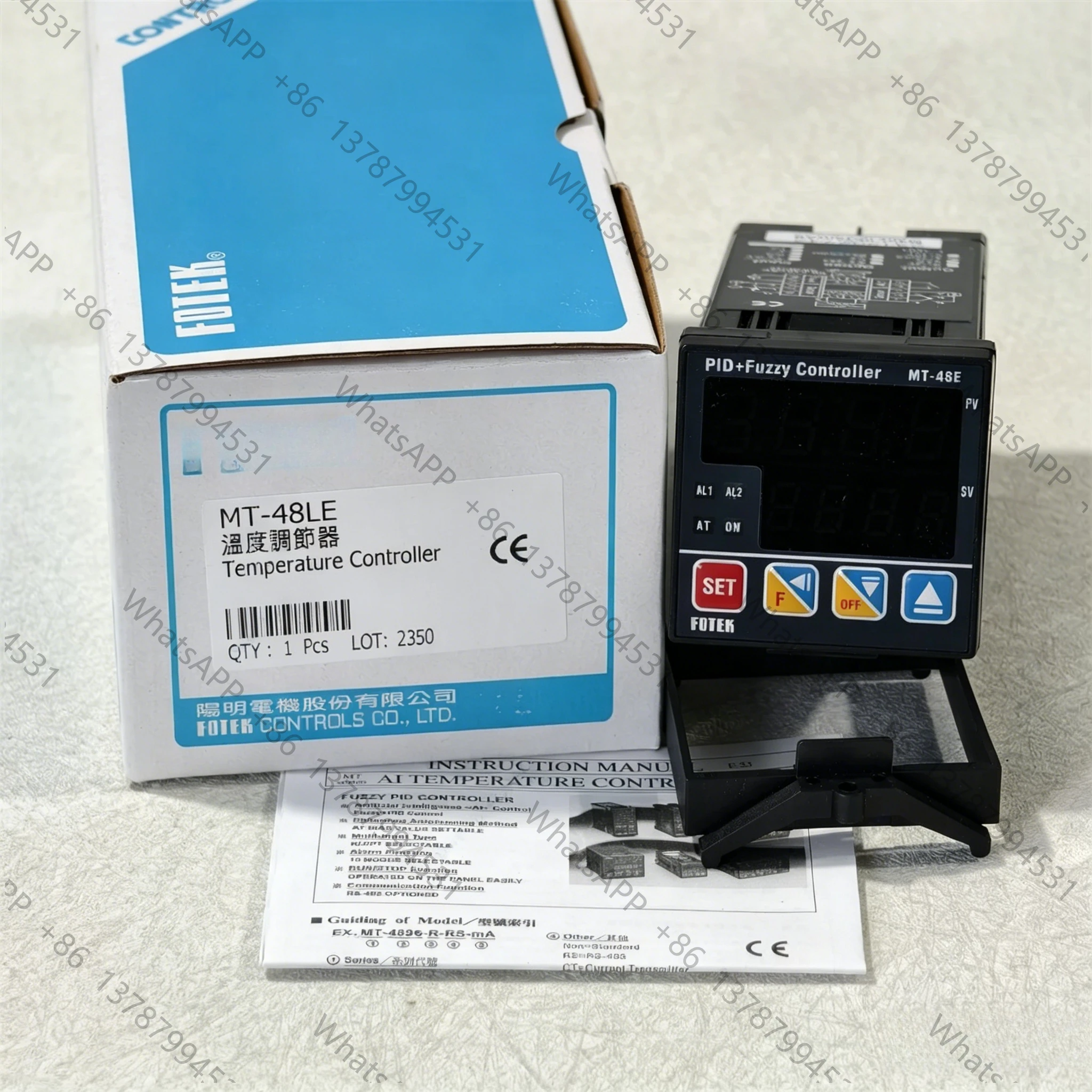 1PC MT48-L-E MT48-V-E MT48-R-E Módulo de Temperatura con Modo de Control PID+Fuzzy por Microcomputadora Nuevo Original