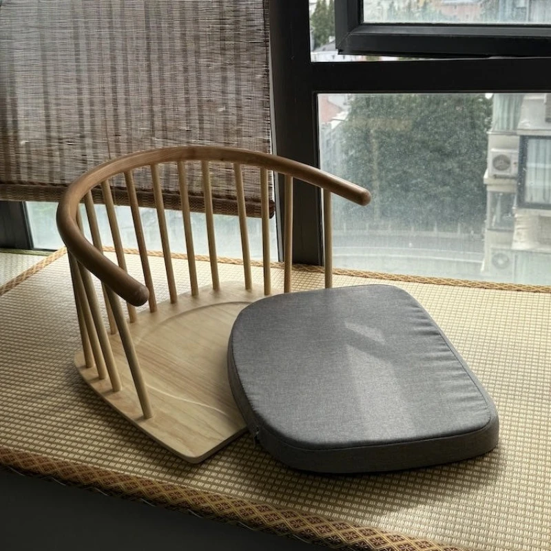 

Напольное кресло-платформа из массива дерева в японском стиле татами, для чайной церемонии и сидения на полу, без ножек, для эркера, со шиповым соединением, с функцией спинки кровати