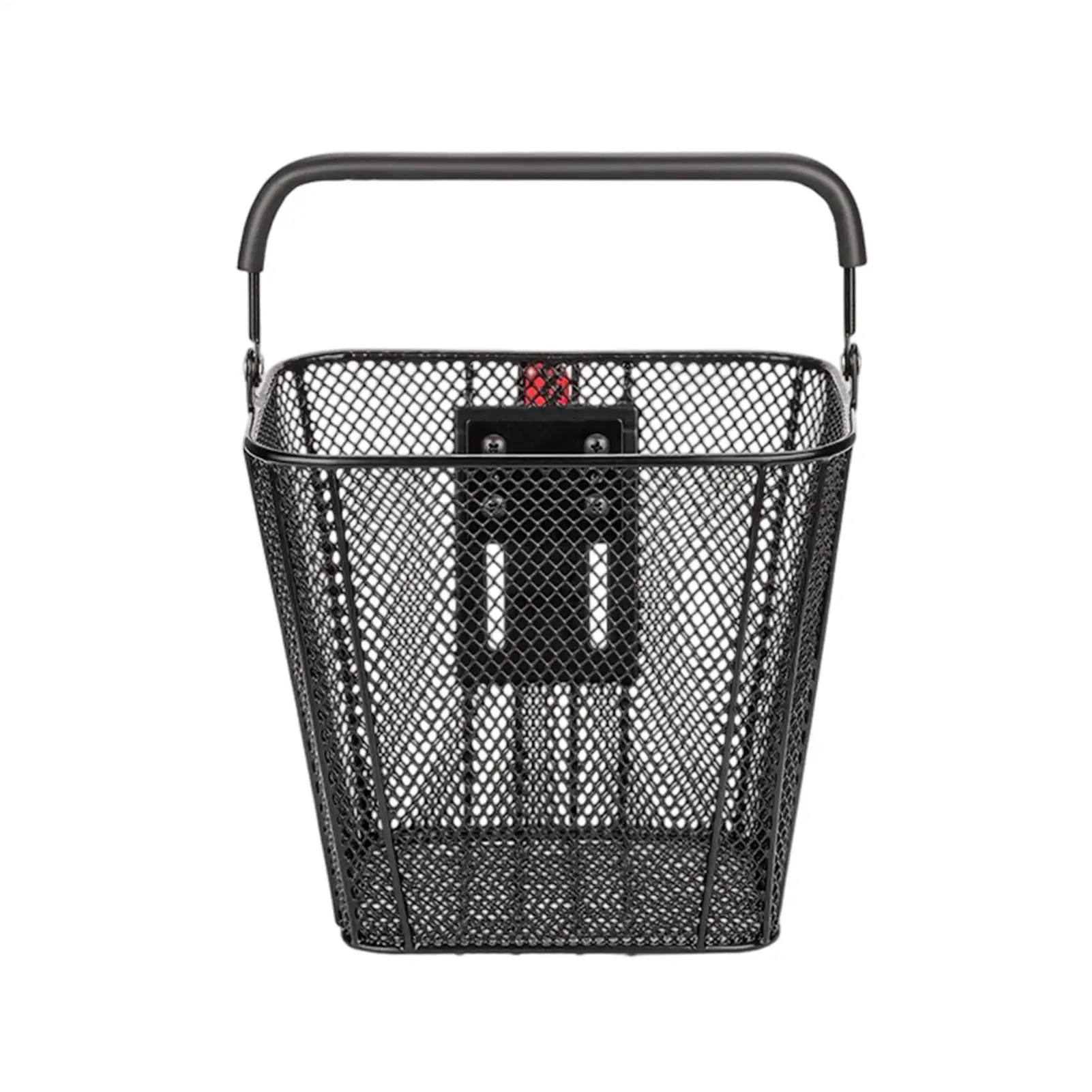 

Scooter Basket Quick Release Handlebar Mount With Handle Metal Storage Basket Bike Accessories For Road Mountain Electric