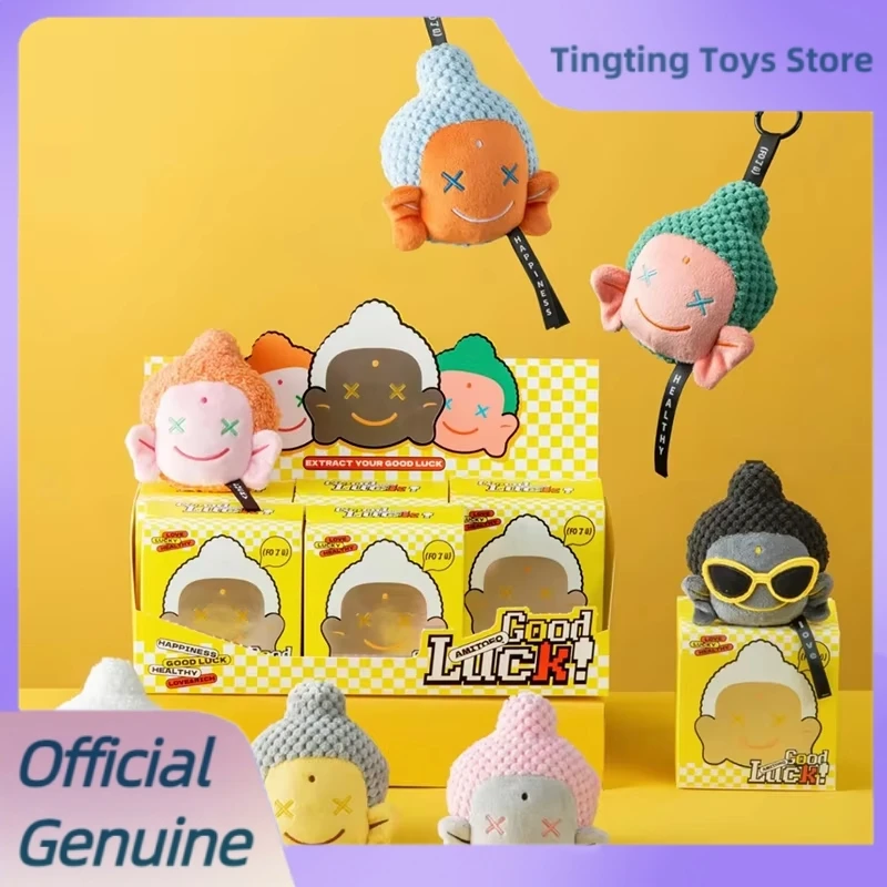 

In Stock Genuine Amitofo Fo U Series Blind Box Bag Pendant Wishes You Good Luck Doll Mystery Box Collection Model Toy Gift
