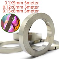 5M 0.1/0.12/0.15mm 18650 Li-Battery Nickel Plate Tape Nickel Plated Steel Belt Strip for Spot Welding Machine Battery Welders