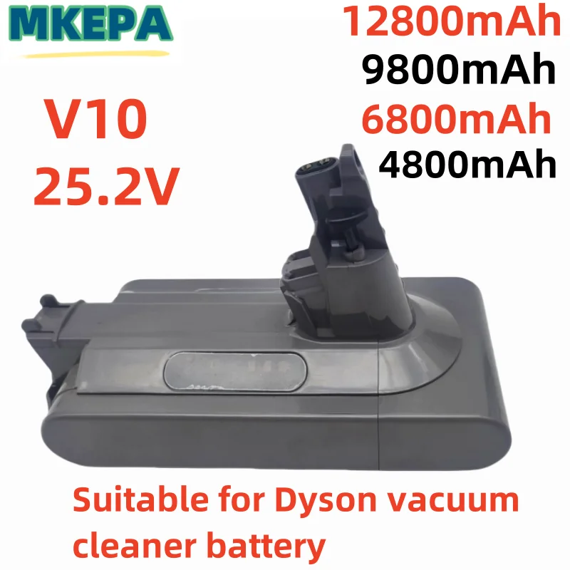 

New Dyson dc62 battery12800mAh 25.2V Li-ion Battery for Dyson V10 DC58 DC59 DC61 DC62 DC74 SV07 SV03 SV09 Vacuum Cleaner Battery