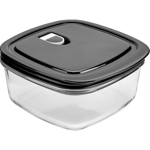 Roe Black White Storage Container 0.9 Lt