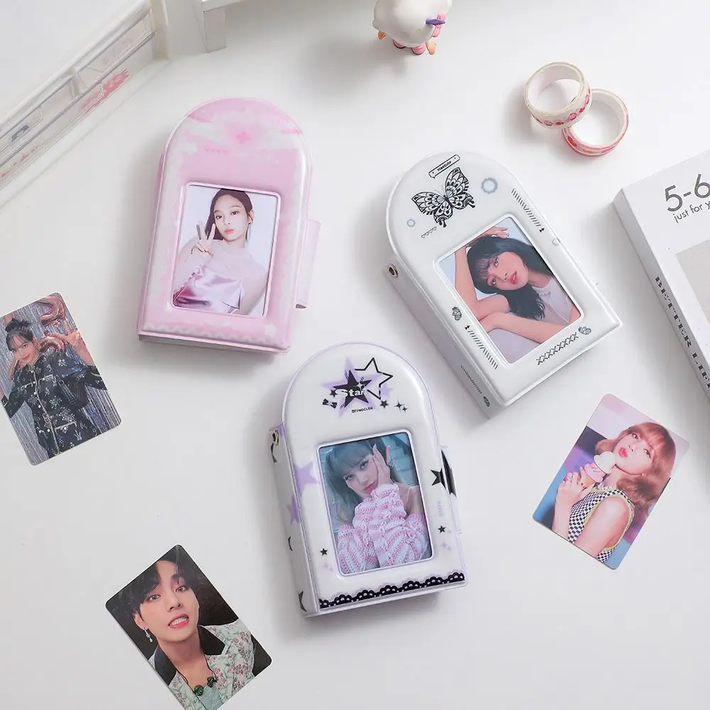 40 Pockets Polaroid Album Photos Album Stationery Fans Idol Cards Book Photocard Holder Anime Cards Book Cards Collect Book