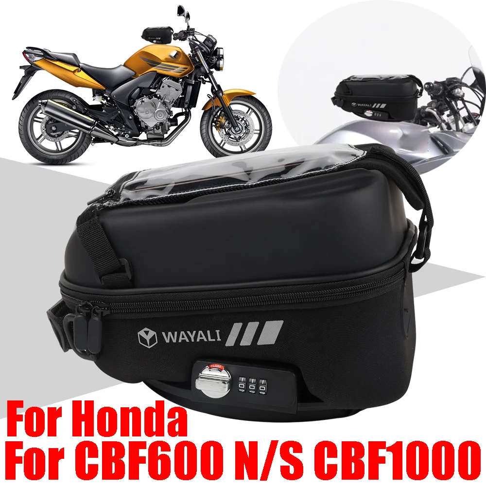 

For Honda CBF600N CBF600S CBF600 CBF 600 N S CBF1000 CBF 1000 Accessories Tank Bag Storage Luggage Tanklock GPS Navigation Bags