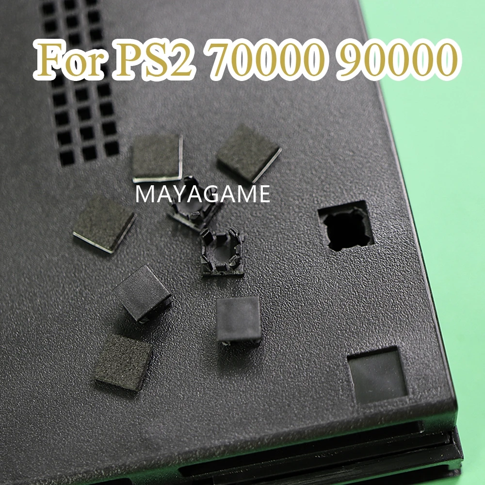 

30sets For PS2 30000 3w 70000 7w 90000 9w Rubber Feet Plastic Button Screw Cap Cover Replacement