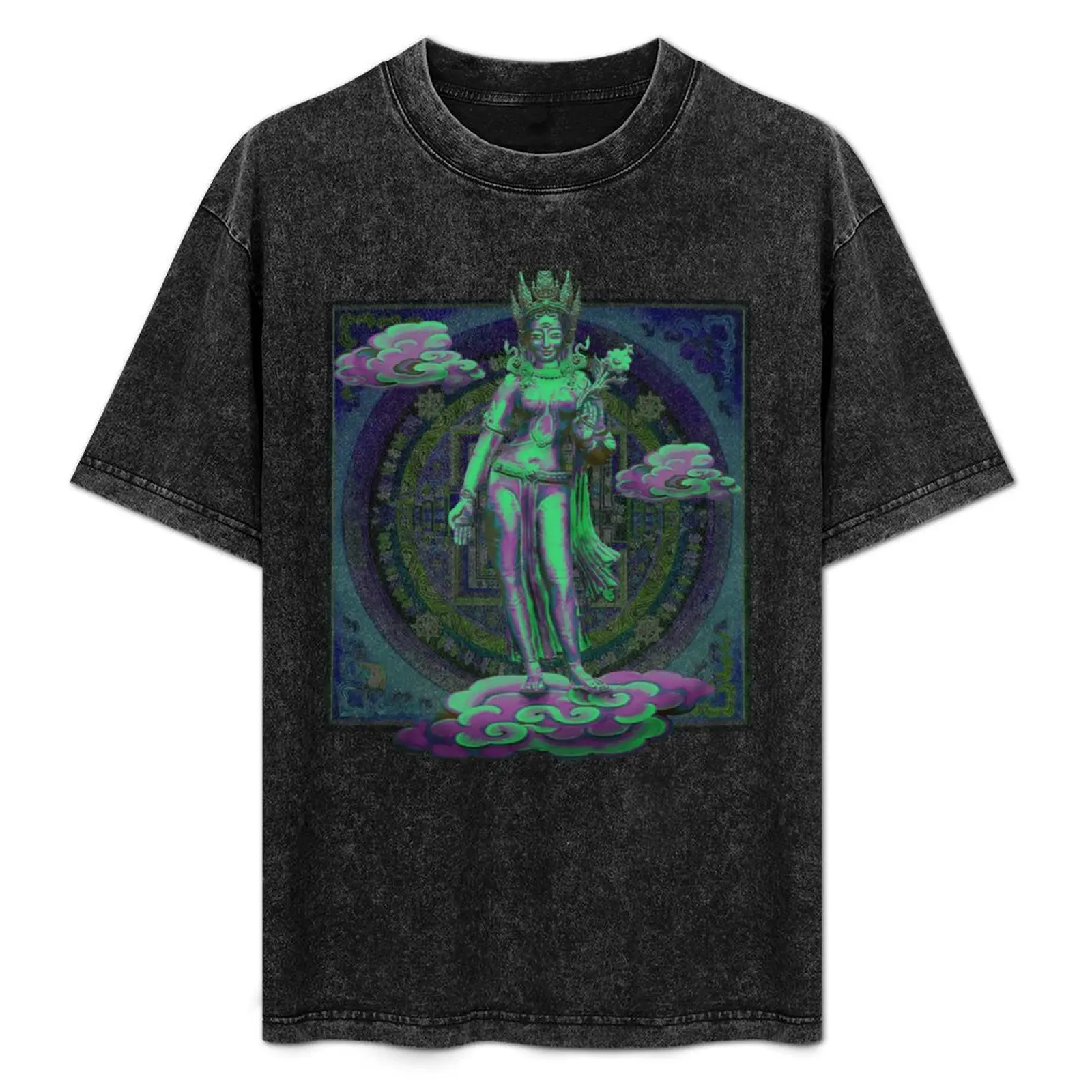 

Goddess Tara T-Shirt Summer Casual Loose T-Shirt