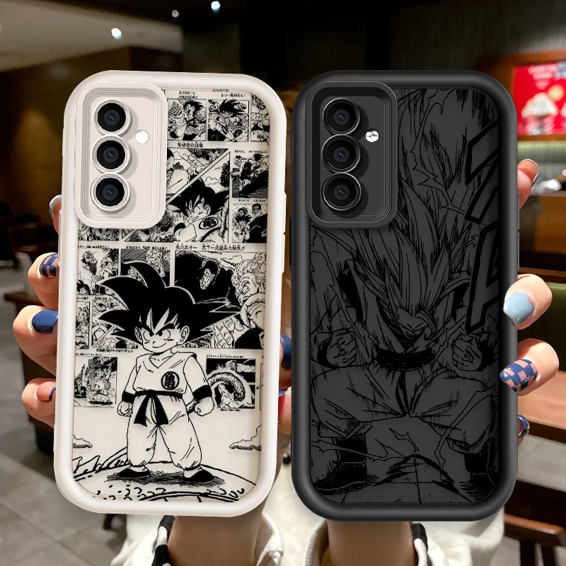 Dragon Balls Saiyans Gokus 3 For OPPO A98 94 92 78 76 74 72 58 57 54 53 2020 Find X5 3 Pro 5G 4G Soft Eye Ladder Phone Case