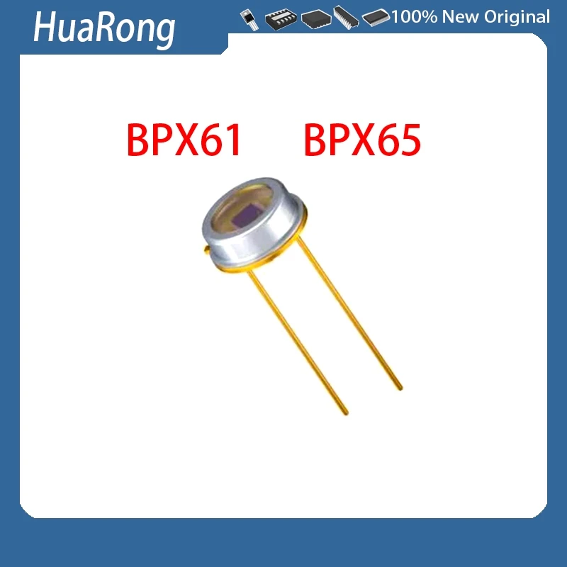 5Pcs/Lot  BPX61   BPX65  850nm Spectral range 400nm-1100nm sensor infrared receiver tube  2-Pin TO-5