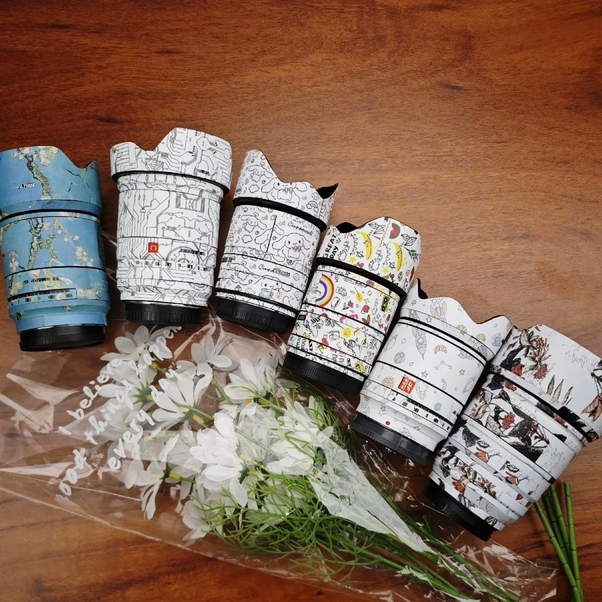 Para VILTROX AF 50 1,8 FE AF50 calcomanía de piel película de envoltura de vinilo lente cuerpo pegatina protectora abrigo AF 35mm F1.8 para Sony Mount