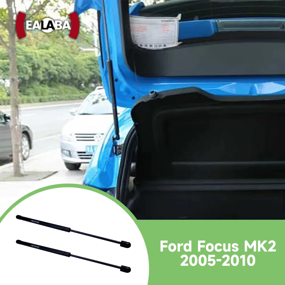 2pcs For Ford Focus MK2 Hatchback 2005-2010 Rear Trunk Tailgate Strut Boot Lift Support Bars Gas Spring Dampers Rod Accessories