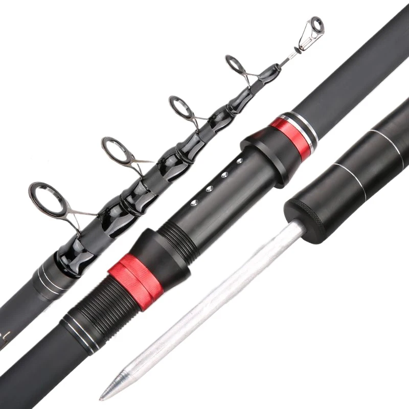 

1.8M-3.6M CARP Telescopic Spinning Fishing Rods Ultra-Light Long Shot Sea Pole Long-Range High Quality Throwing Rod