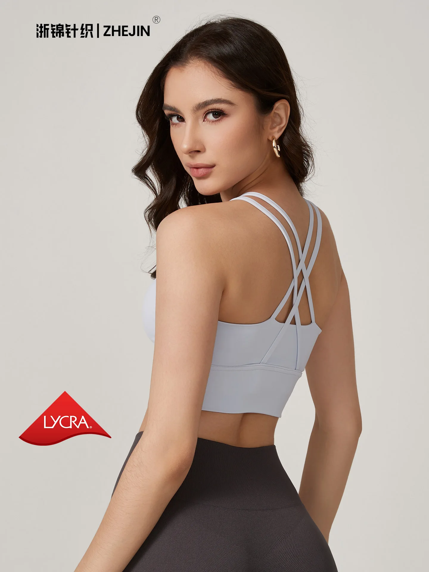 

Comfortable women's wear,beautiful back bra,one-piece shaping fitness yoga underwear,sports bra vest,white,black,purple nylon